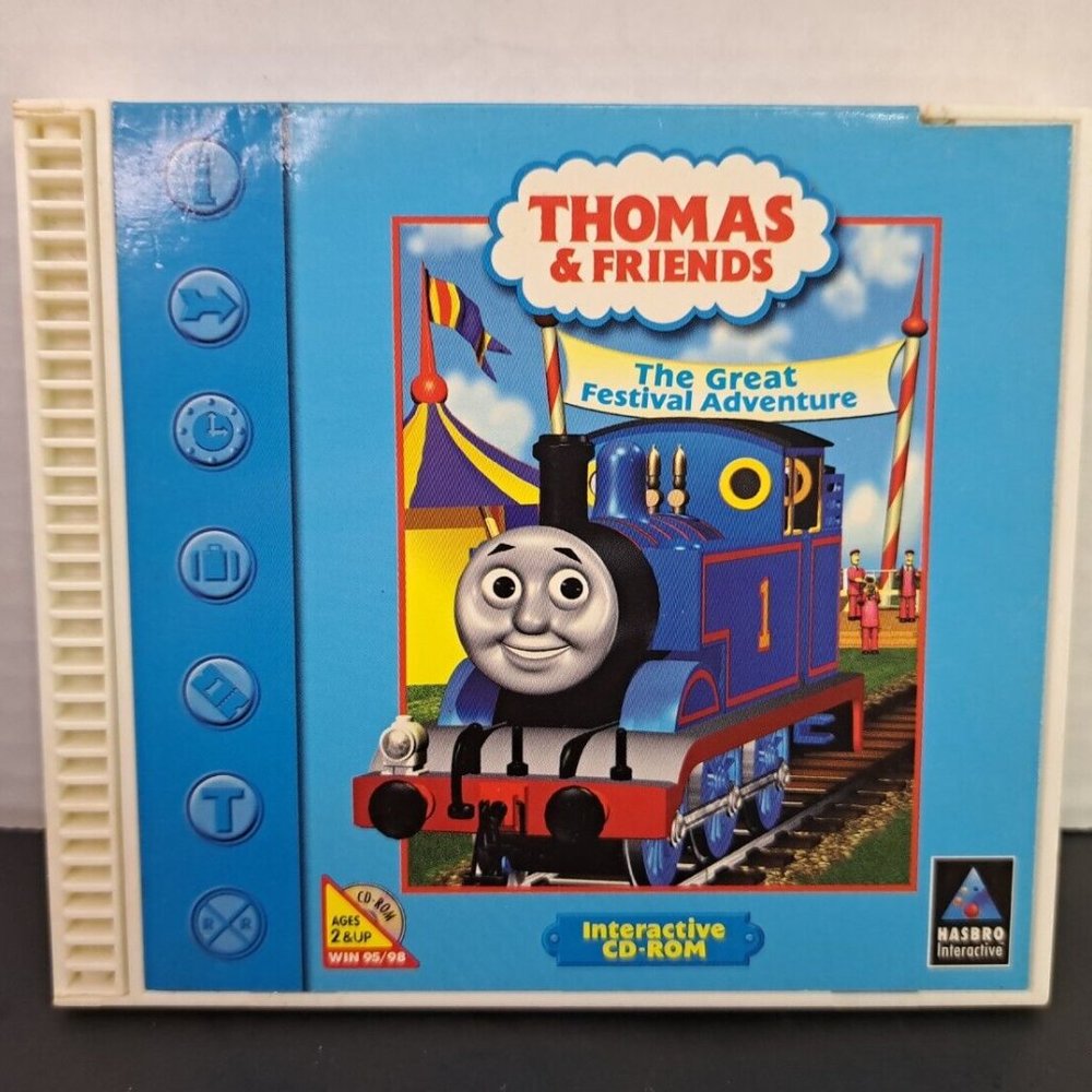 Thomas & Friends The Great Festival Adventure Interactive CD-Rom Win 98 PC 1999